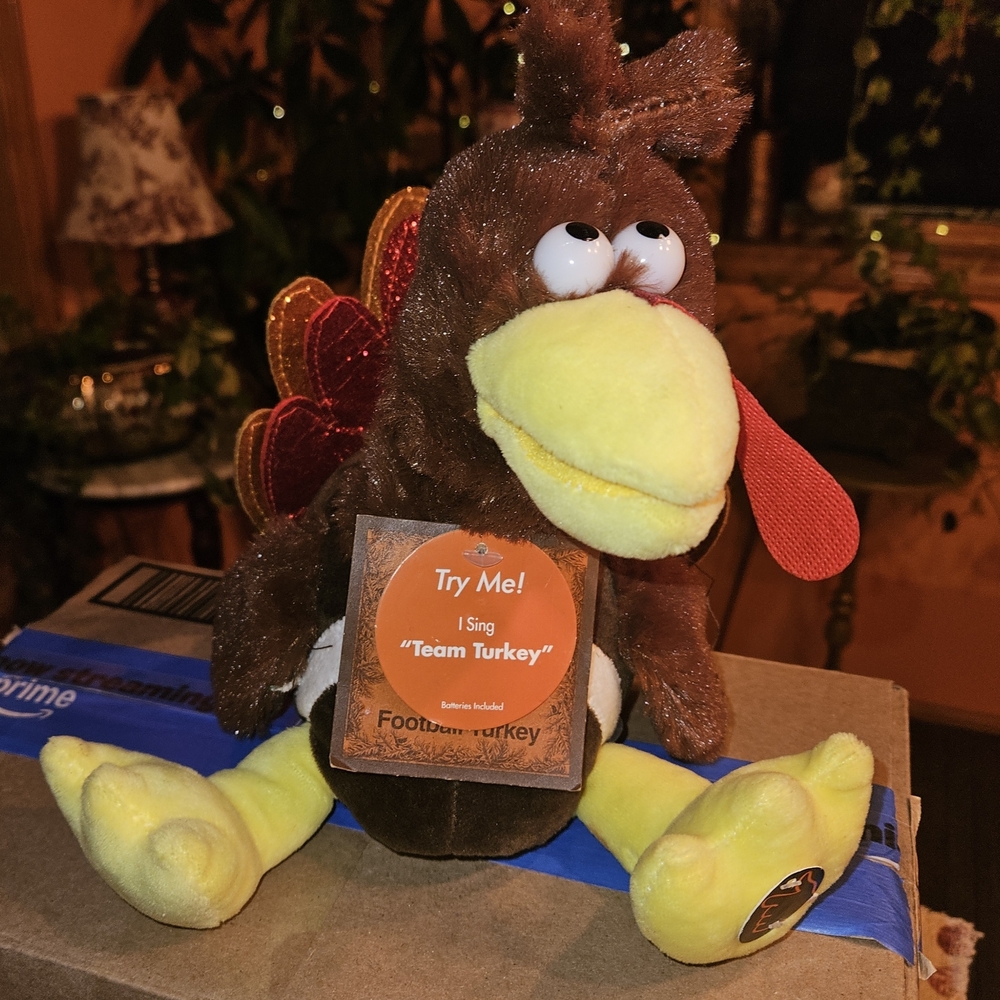 Dan Dee Animated Football Turkey Sings & Dances New with Tags